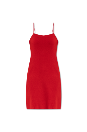 Red Sleeveless Dress Ami Alexandre Mattiussi - Vitkac AS